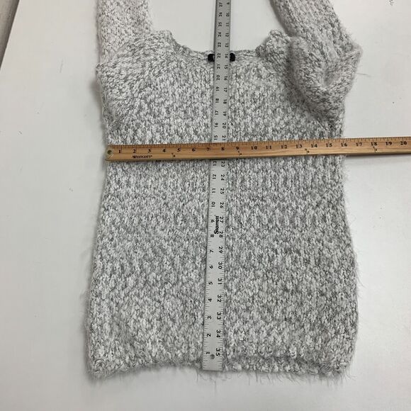 Buffalo David Bitton Shaggy Sweater Womens S Small Marled Knit Long Sleeve Top - Picture 7 of 13